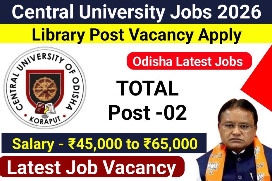 Odisha college librarian jobs 2026