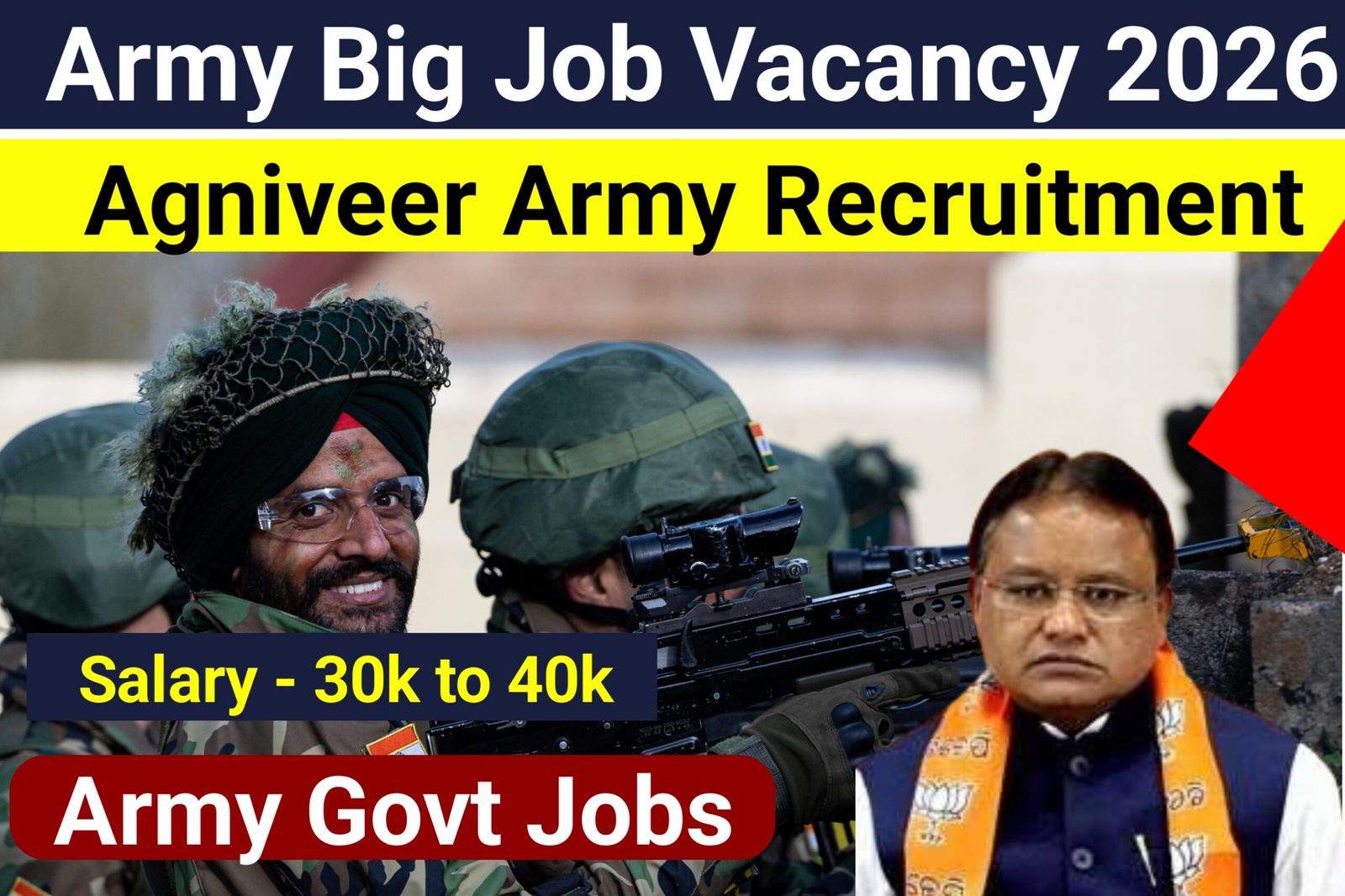 Agniveer Indian Army Job Vacancy 2026