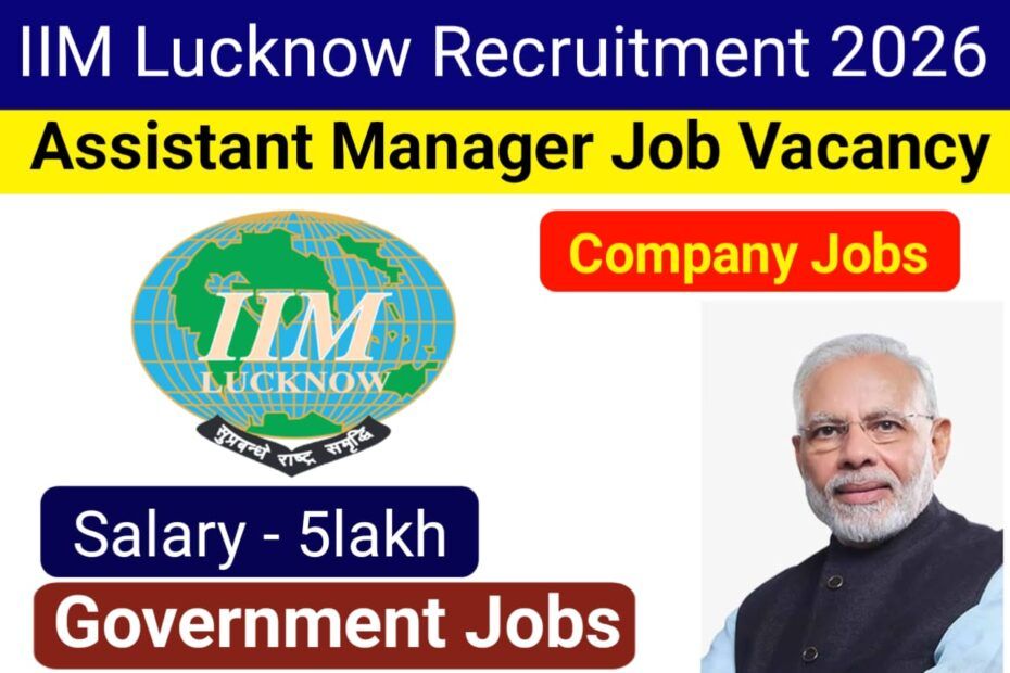 IIM Lucknow Recruitment 2026