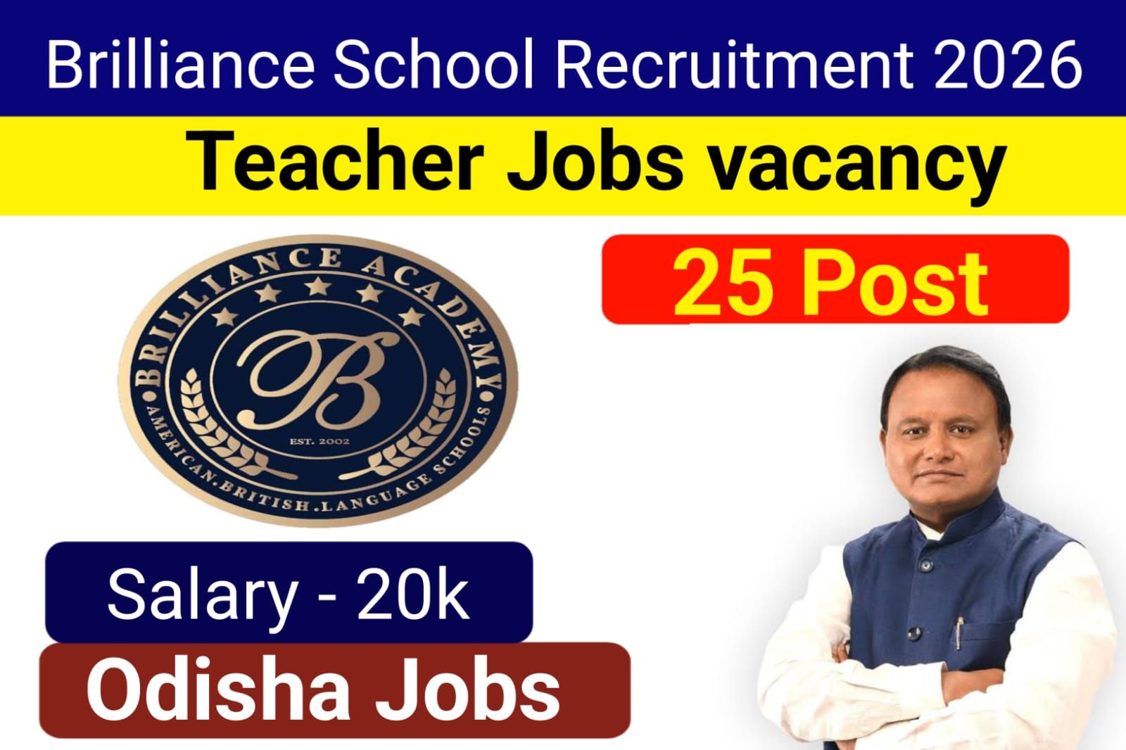 Teacher Jobs bhubaneswar odisha