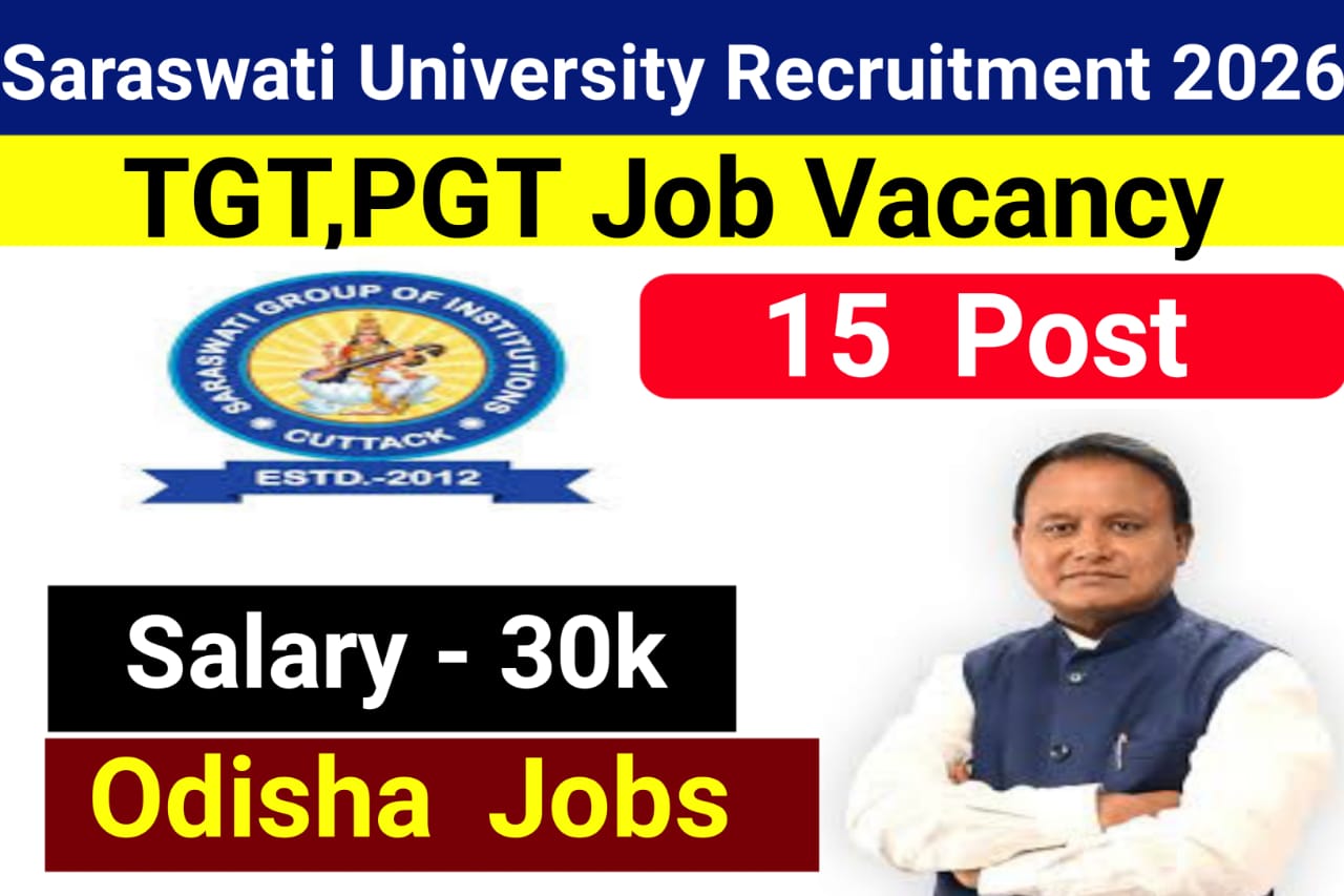 Saraswati Group Institutions Recruitment 2026