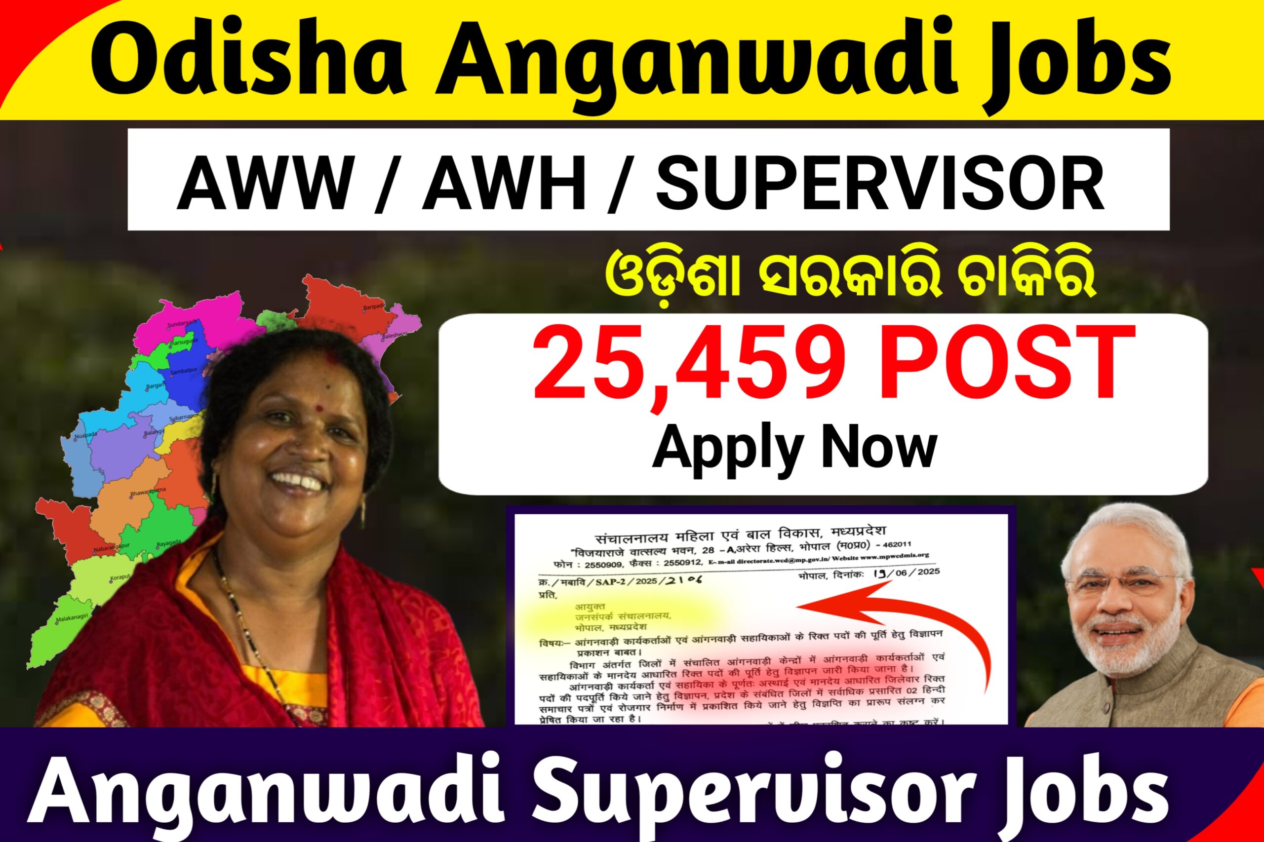odisha Anganwadi Recruitment 2026